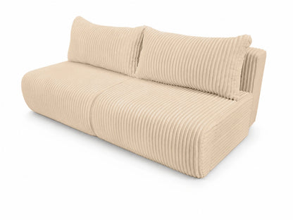 Sofa Loren 200 cm z funkcją spania – gruby sztruks Ambience