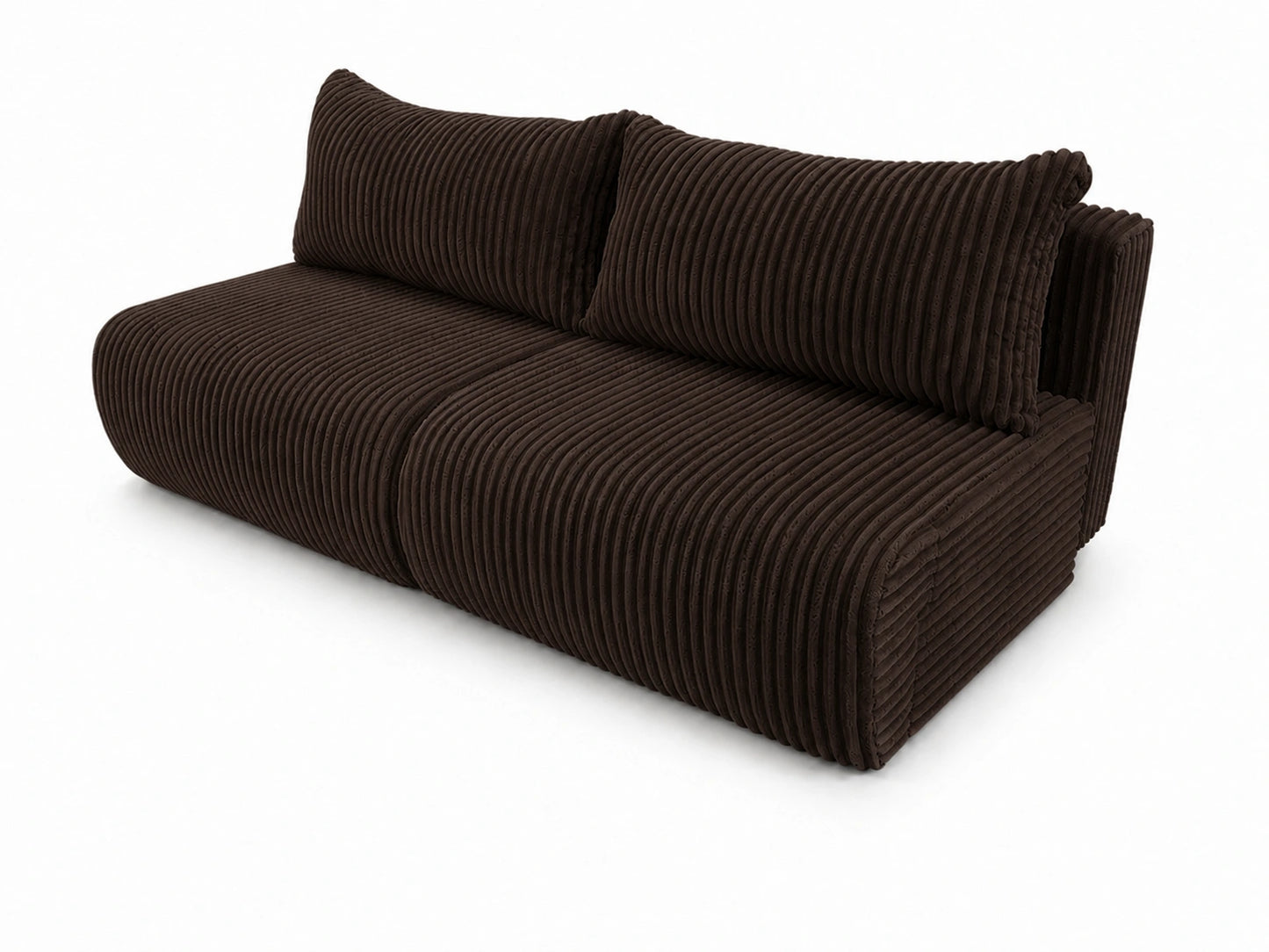 Sofa Loren 200 cm z funkcją spania – gruby sztruks Ambience