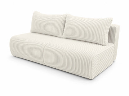 Sofa Loren 200 cm z funkcją spania – gruby sztruks Ambience