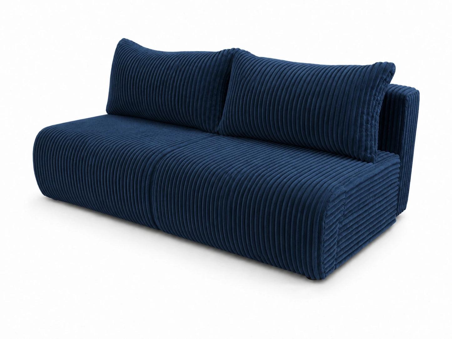 Sofa Loren 200 cm z funkcją spania – gruby sztruks Ambience