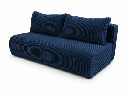 Sofa Loren 200 cm z funkcją spania – gruby sztruks Ambience
