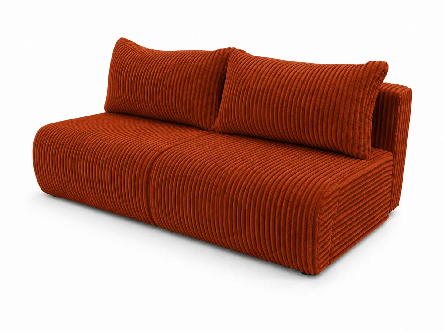 Sofa Loren 200 cm z funkcją spania – gruby sztruks Ambience
