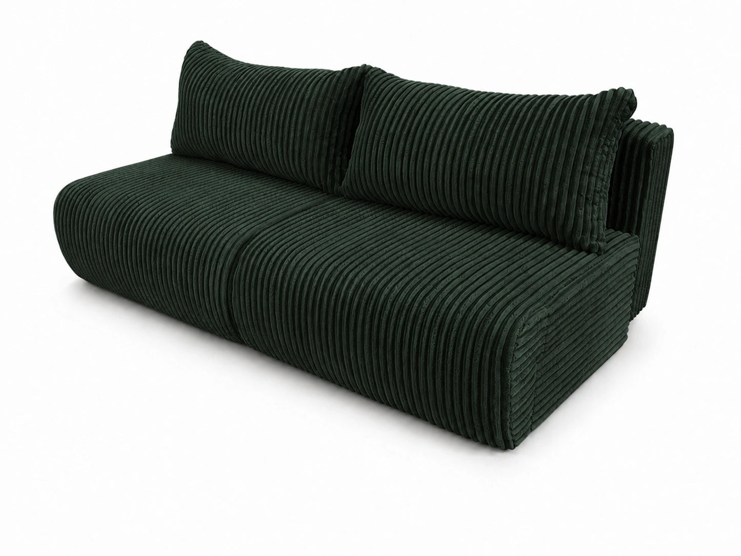 Sofa Loren 200 cm z funkcją spania – gruby sztruks Ambience