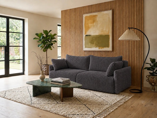Sofa Lulu rozkładana z pojemnikiem na pościel – 220 cm