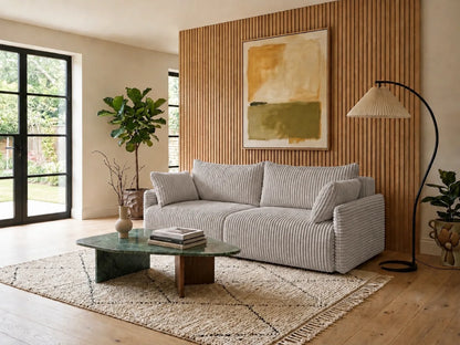 Sofa Lulu rozkładana z pojemnikiem na pościel – 220 cm