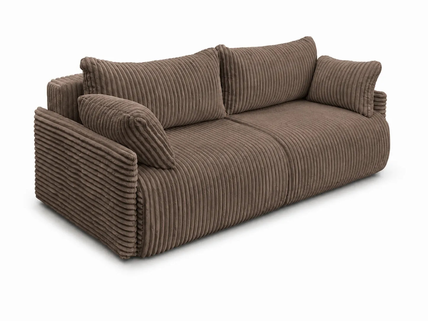 Sofa Lulu rozkładana z pojemnikiem na pościel – 220 cm
