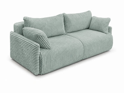 Sofa Lulu rozkładana z pojemnikiem na pościel – 220 cm