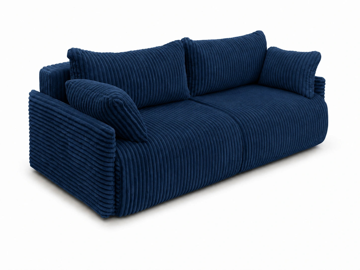 Sofa Lulu rozkładana z pojemnikiem na pościel – 220 cm