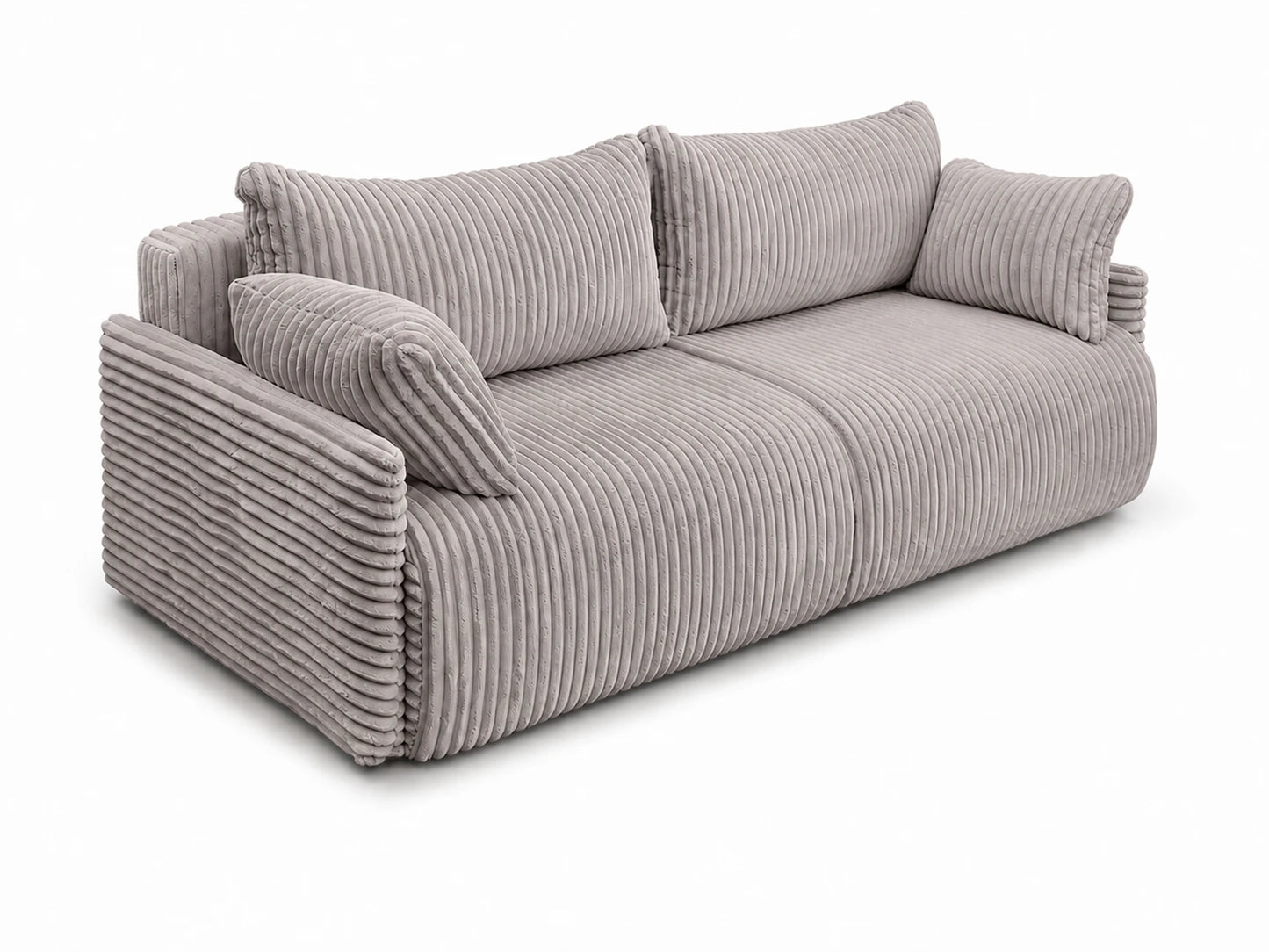 Sofa Lulu rozkładana z pojemnikiem na pościel – 220 cm