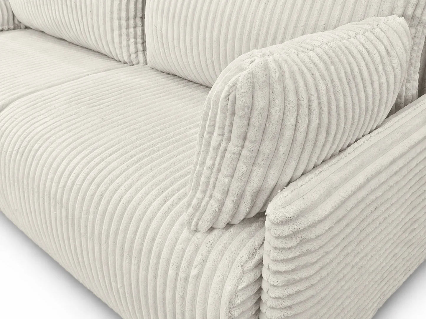 Sofa Lulu rozkładana z pojemnikiem na pościel – 220 cm