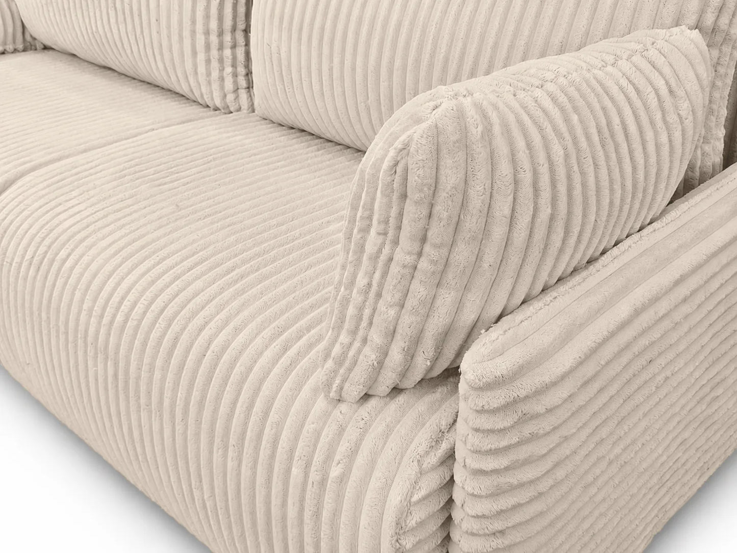 Sofa Lulu rozkładana z pojemnikiem na pościel – 220 cm