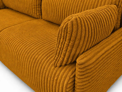 Sofa Lulu rozkładana z pojemnikiem na pościel – 220 cm