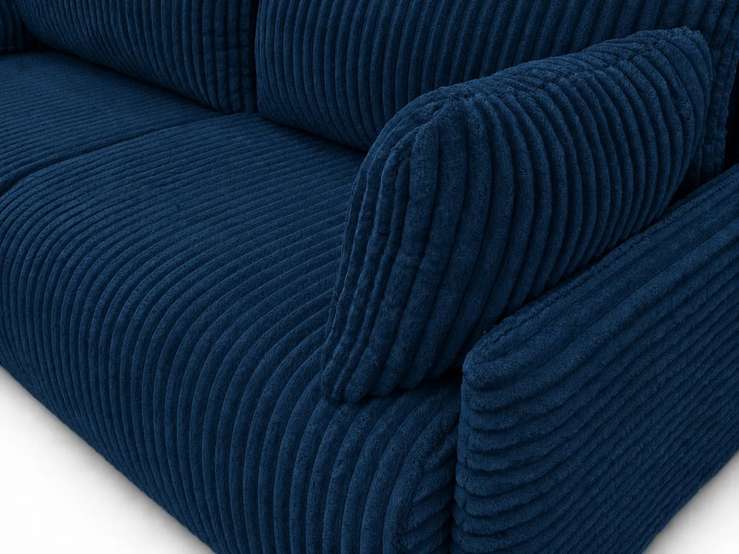 Sofa Lulu rozkładana z pojemnikiem na pościel – 220 cm