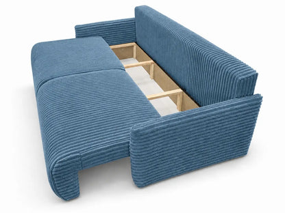 Sofa Lulu rozkładana z pojemnikiem na pościel – 220 cm