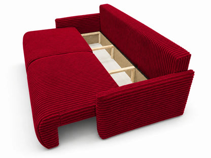 Sofa Lulu rozkładana z pojemnikiem na pościel – 220 cm
