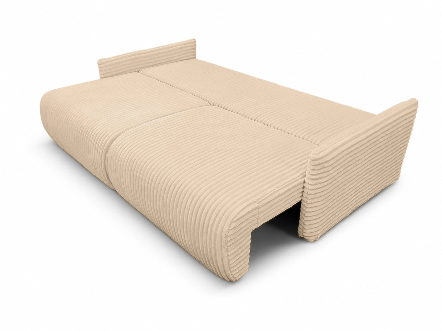 Sofa Lulu rozkładana z pojemnikiem na pościel – 220 cm