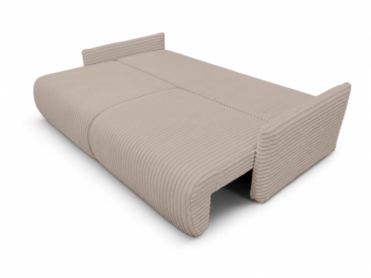 Sofa Lulu rozkładana z pojemnikiem na pościel – 220 cm