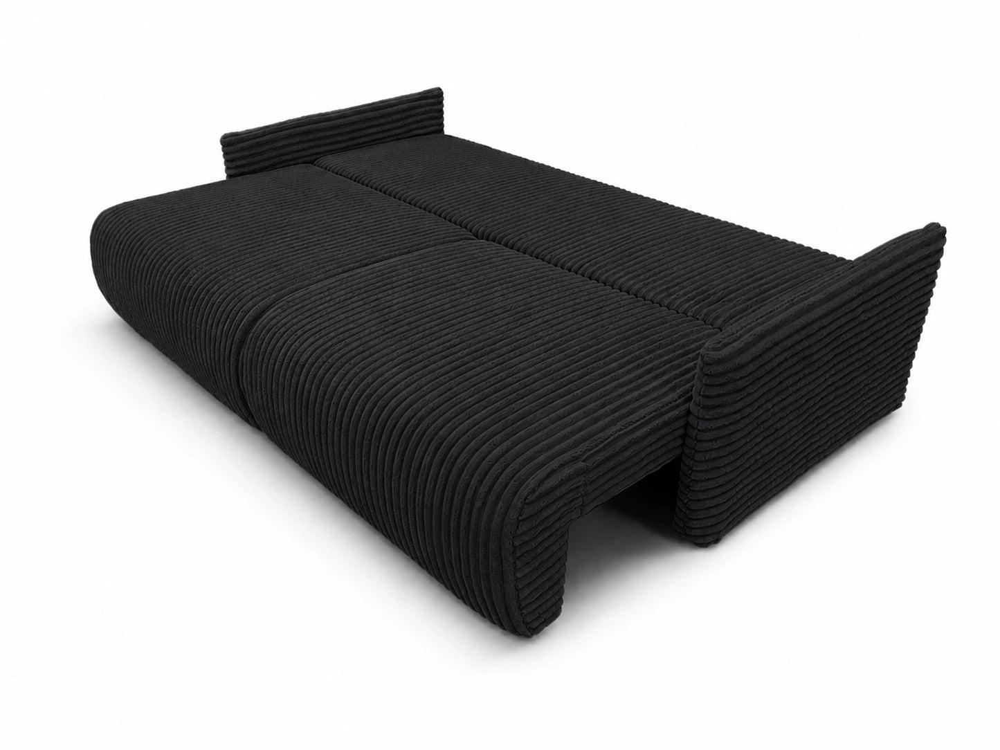 Sofa Lulu rozkładana z pojemnikiem na pościel – 220 cm