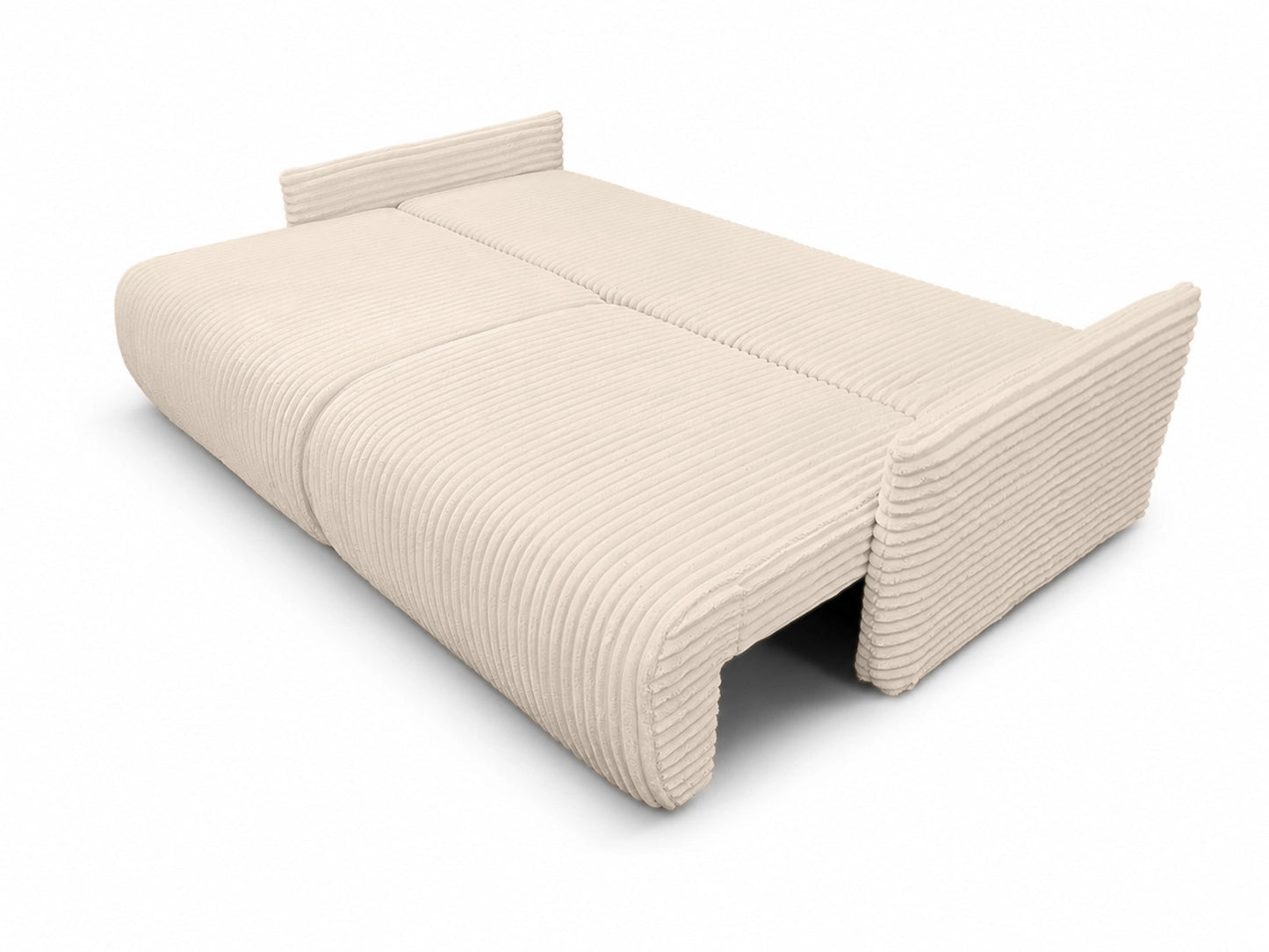 Sofa Lulu rozkładana z pojemnikiem na pościel – 220 cm