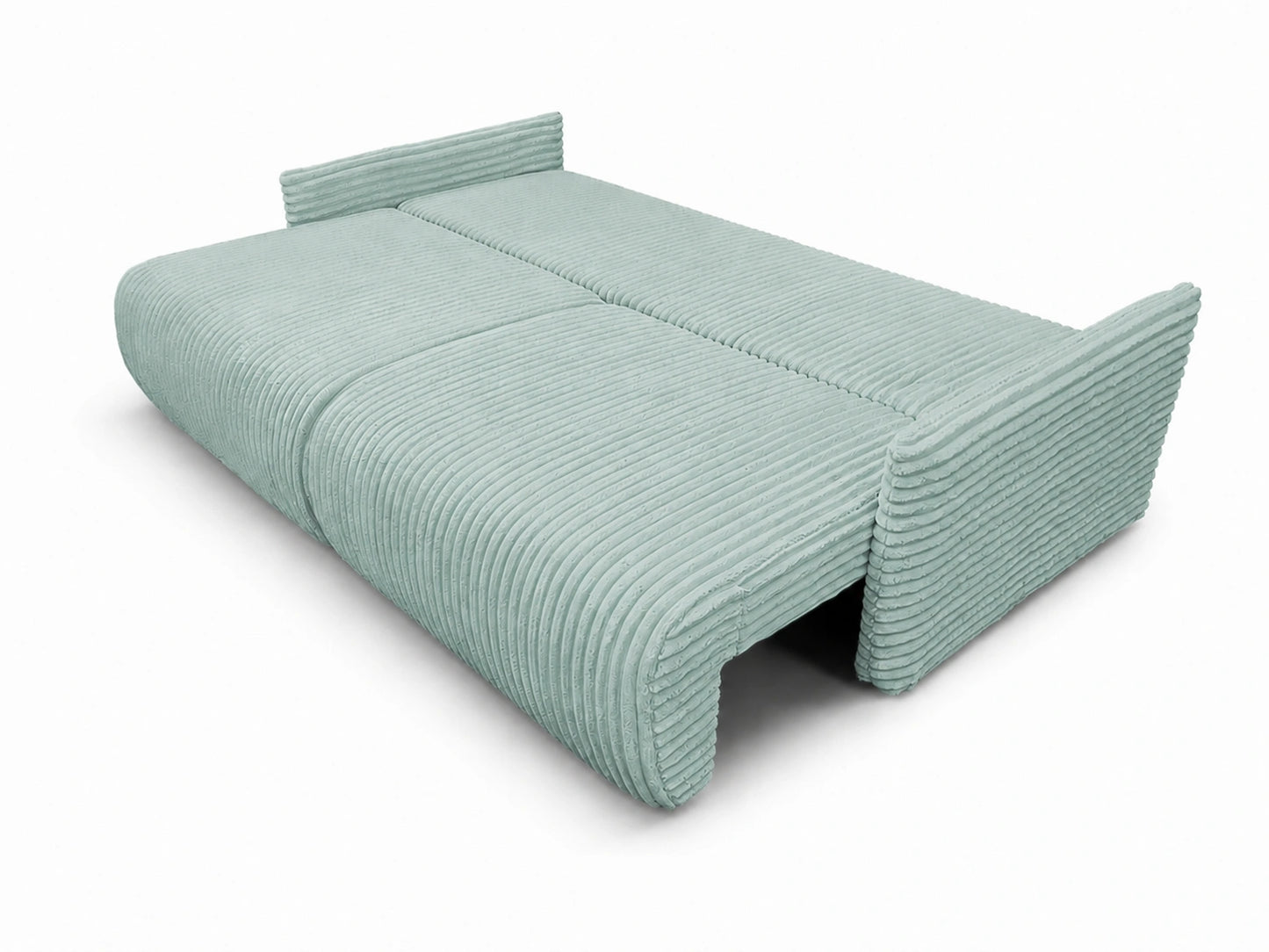 Sofa Lulu rozkładana z pojemnikiem na pościel – 220 cm