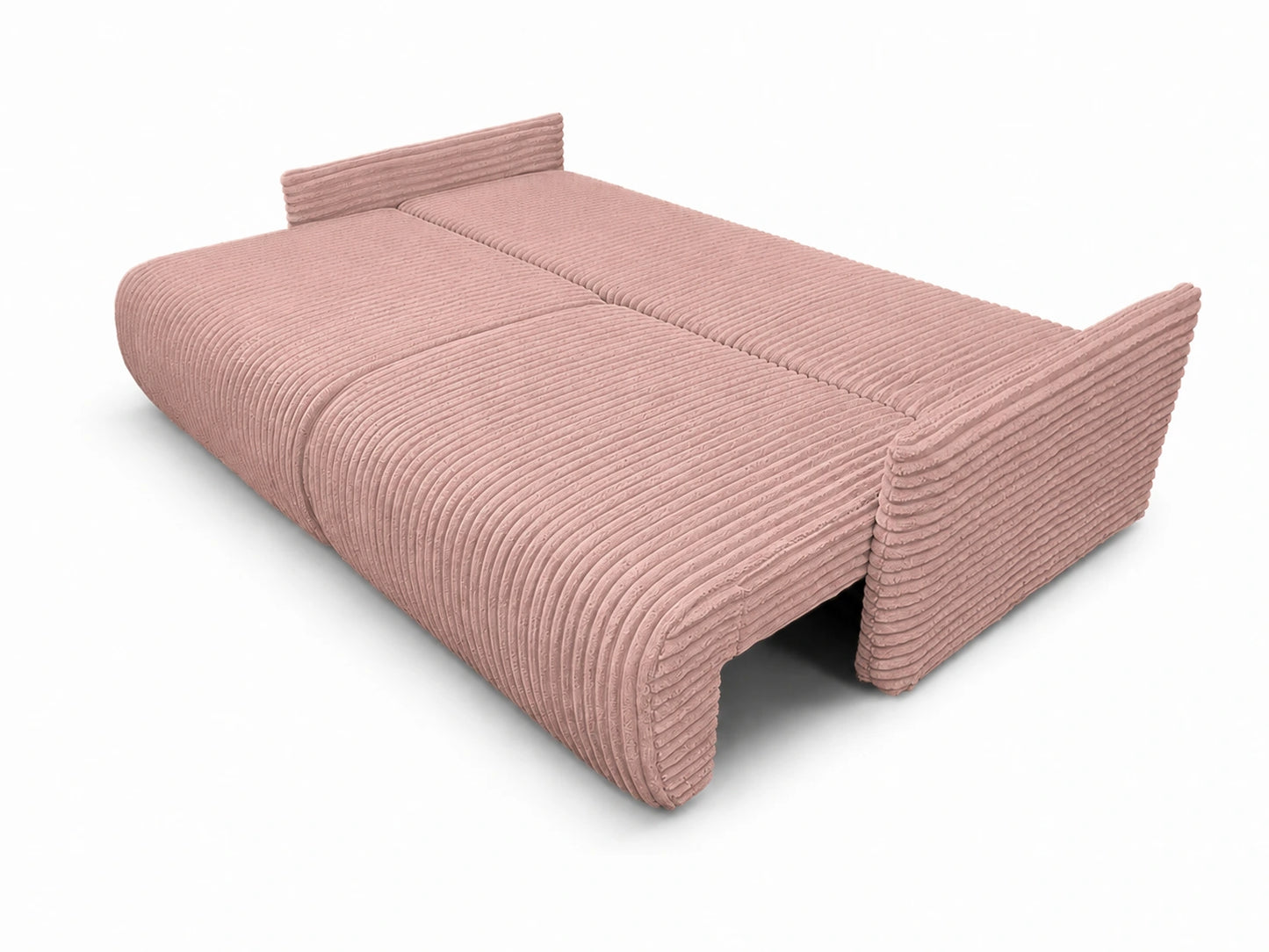 Sofa Lulu rozkładana z pojemnikiem na pościel – 220 cm