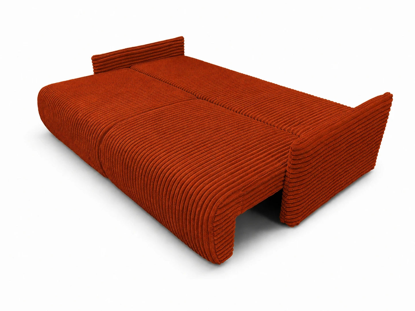 Sofa Lulu rozkładana z pojemnikiem na pościel – 220 cm