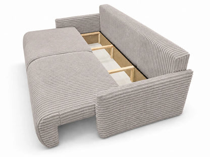 Sofa Lulu rozkładana z pojemnikiem na pościel – 220 cm