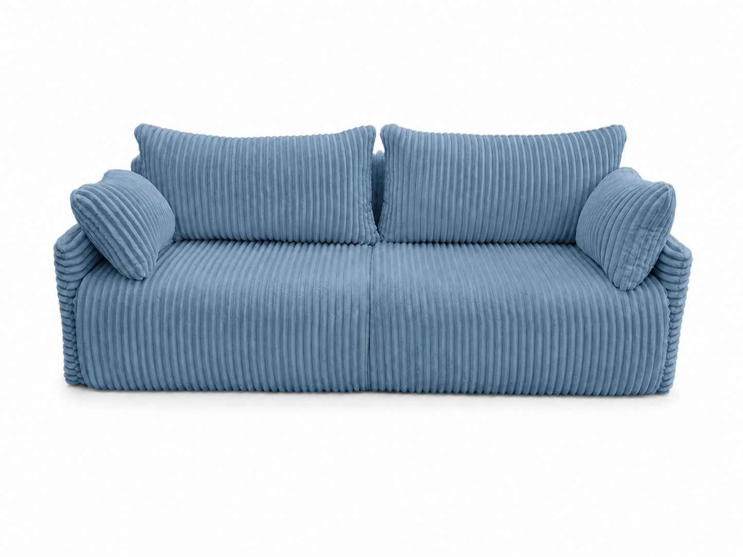 Sofa Lulu rozkładana z pojemnikiem na pościel – 220 cm