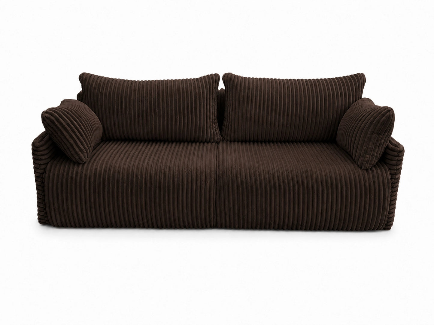 Sofa Lulu rozkładana z pojemnikiem na pościel – 220 cm
