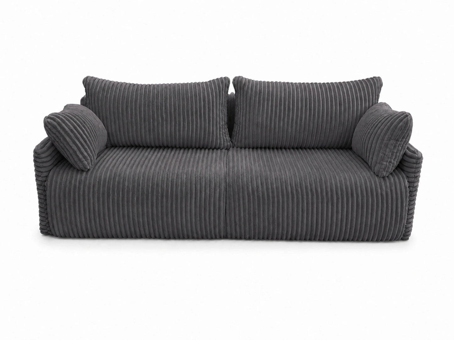 Sofa Lulu rozkładana z pojemnikiem na pościel – 220 cm