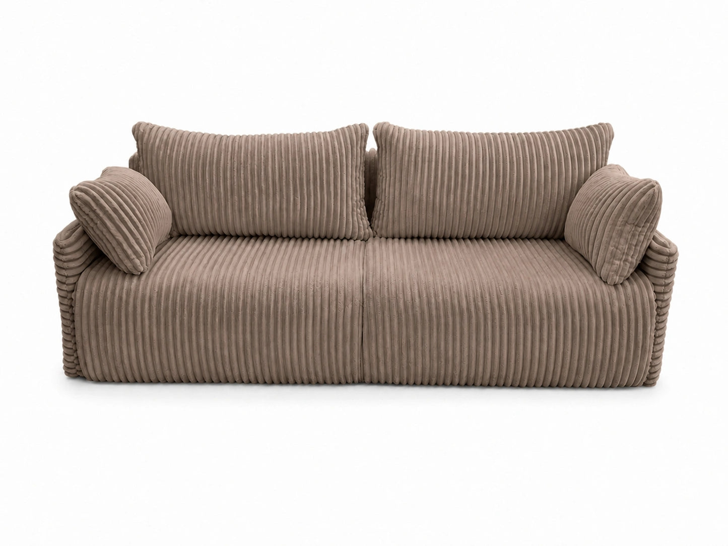 Sofa Lulu rozkładana z pojemnikiem na pościel – 220 cm