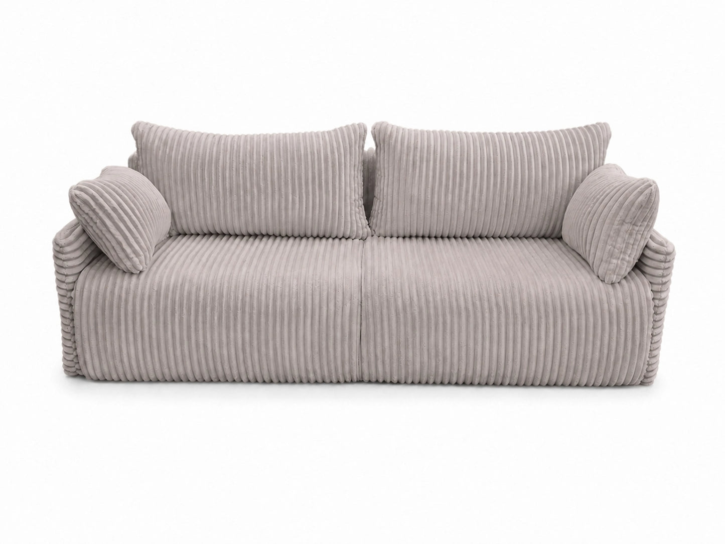 Sofa Lulu rozkładana z pojemnikiem na pościel – 220 cm