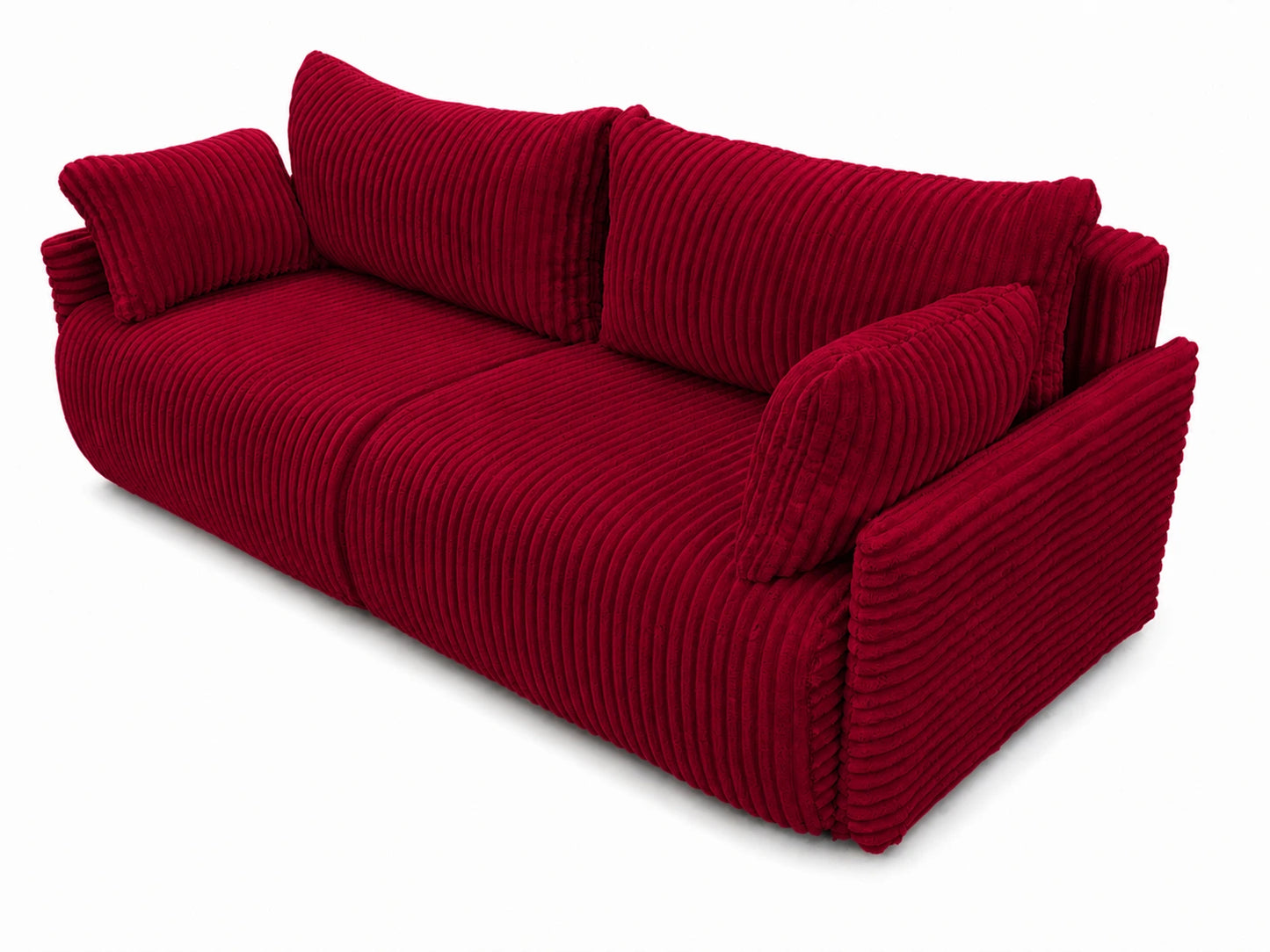 Sofa Lulu rozkładana z pojemnikiem na pościel – 220 cm