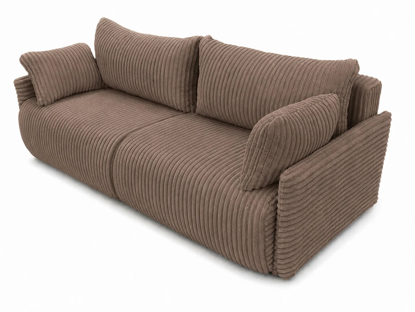 Sofa Lulu rozkładana z pojemnikiem na pościel – 220 cm