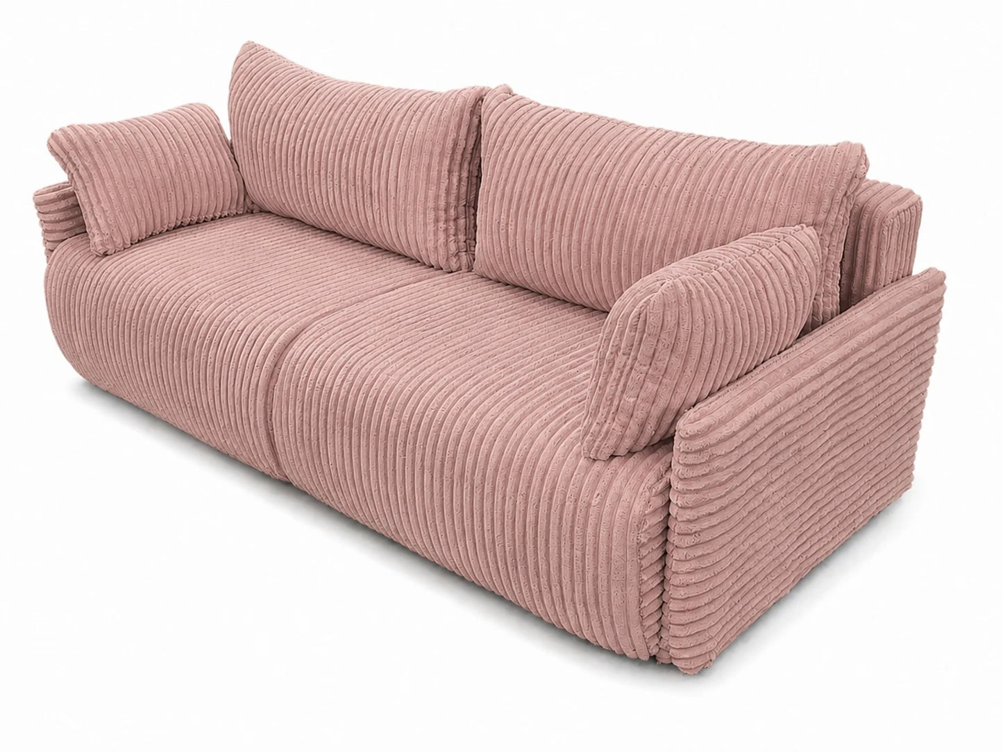 Sofa Lulu rozkładana z pojemnikiem na pościel – 220 cm
