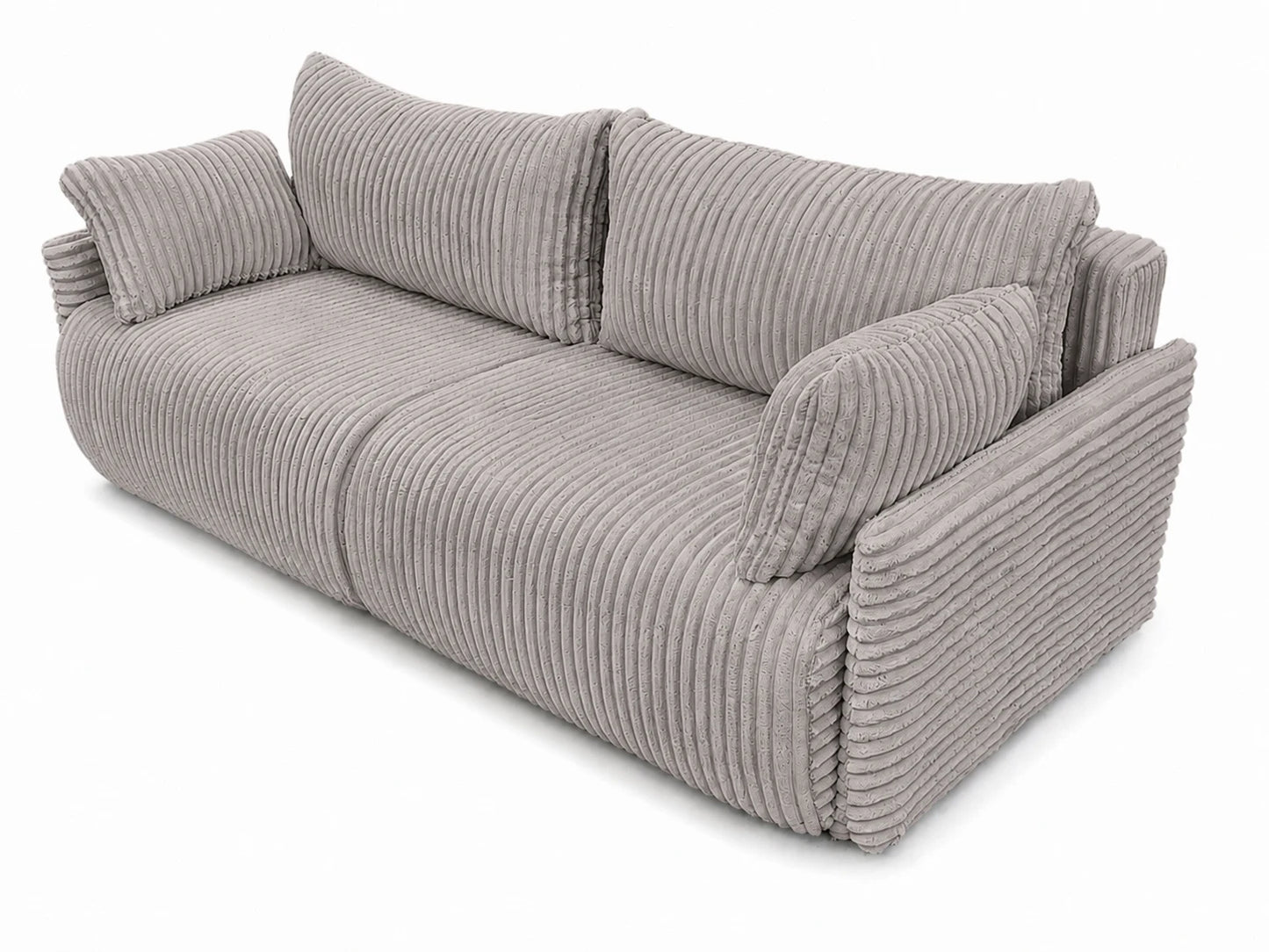 Sofa Lulu rozkładana z pojemnikiem na pościel – 220 cm