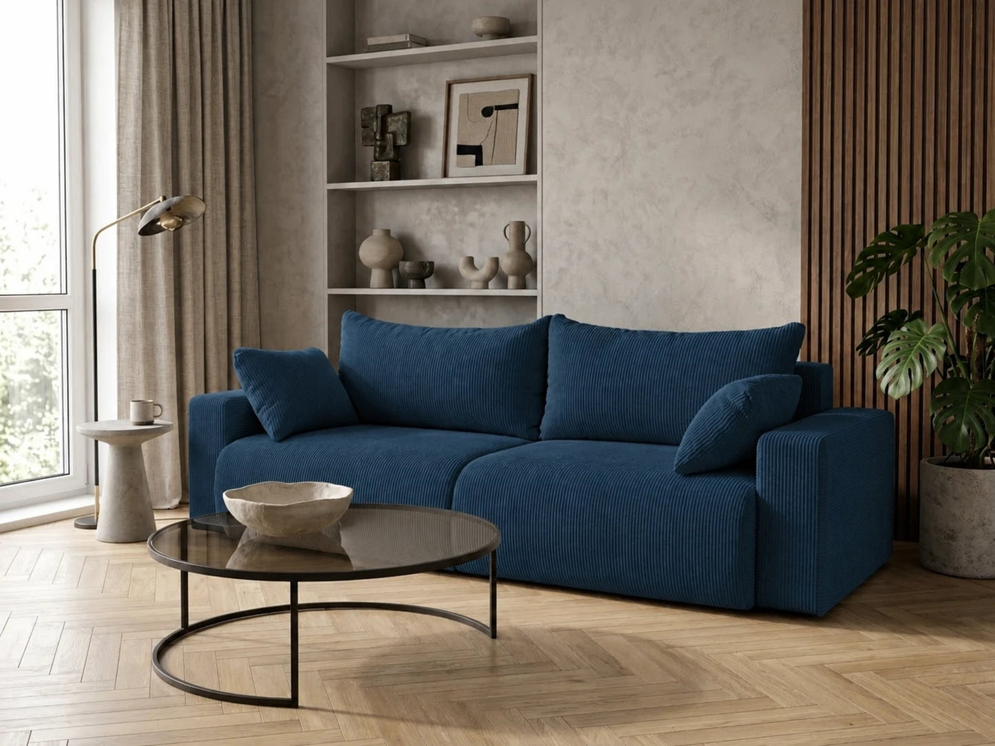 Sofa Lumo rozkładana z funkcją spania – 245 cm