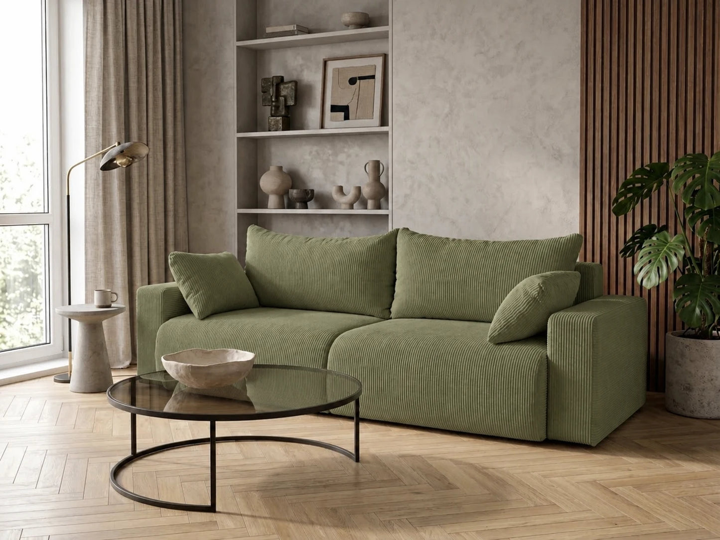 Sofa Lumo rozkładana z funkcją spania – 245 cm