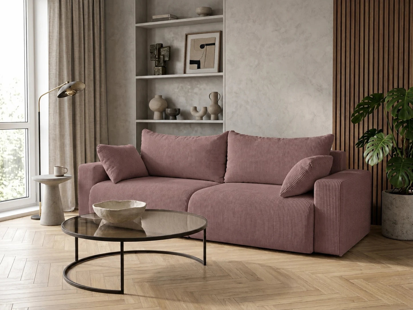 Sofa Lumo rozkładana z funkcją spania – 245 cm