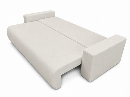 Sofa Nola– nowoczesna sofa rozkładana z pojemnikiem, tkanina łatwoczyszcząca Velo