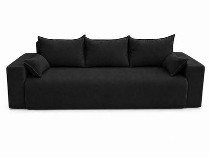 Sofa Nola– nowoczesna sofa rozkładana z pojemnikiem, tkanina łatwoczyszcząca Velo