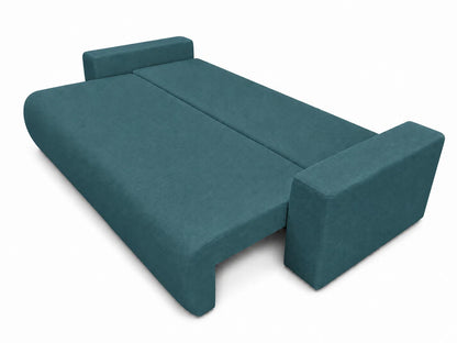 Sofa Nola– nowoczesna sofa rozkładana z pojemnikiem, tkanina łatwoczyszcząca Velo