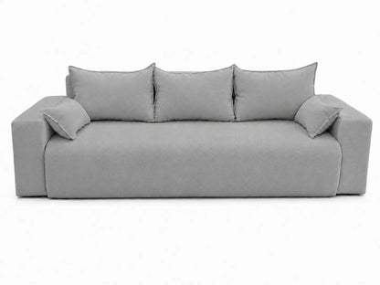Sofa Nola– nowoczesna sofa rozkładana z pojemnikiem, tkanina łatwoczyszcząca Velo