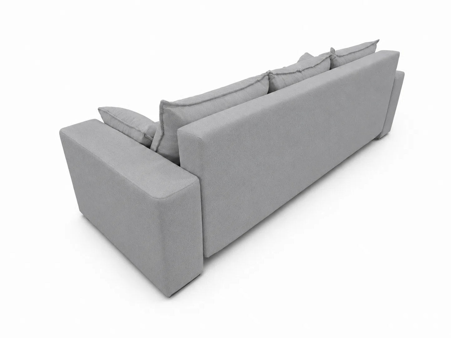 Sofa Nola– nowoczesna sofa rozkładana z pojemnikiem, tkanina łatwoczyszcząca Velo