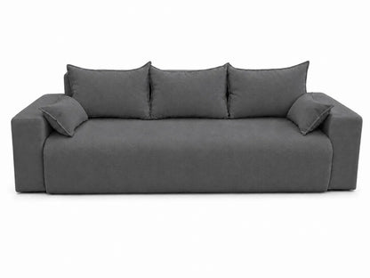 Sofa Nola– nowoczesna sofa rozkładana z pojemnikiem, tkanina łatwoczyszcząca Velo