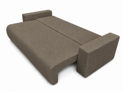 Sofa Nola– nowoczesna sofa rozkładana z pojemnikiem, tkanina łatwoczyszcząca Velo