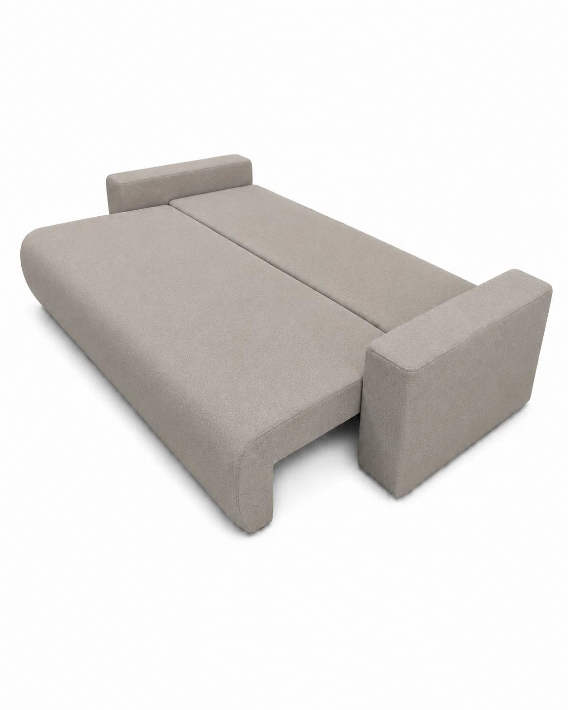 Sofa Nola– nowoczesna sofa rozkładana z pojemnikiem, tkanina łatwoczyszcząca Velo
