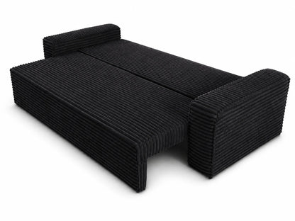 Sofa RENA 3-osobowa wolnostojąca – Sztruksowa, pojemnik, funkcja spania